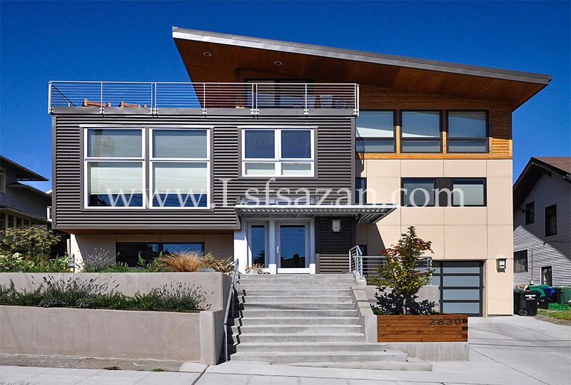 ویلای پیش ساخته فلت