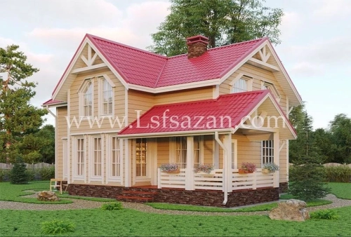 ویلای پیش ساخته طرح روس