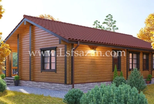 ویلای پیش ساخته طرح چوب