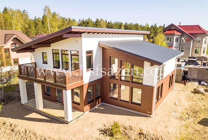 ساختمان پیش ساخته ال اس اف