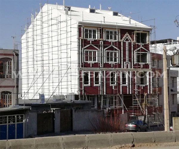 اضافه اشکوب ، اضافه بنا با ال اس اف