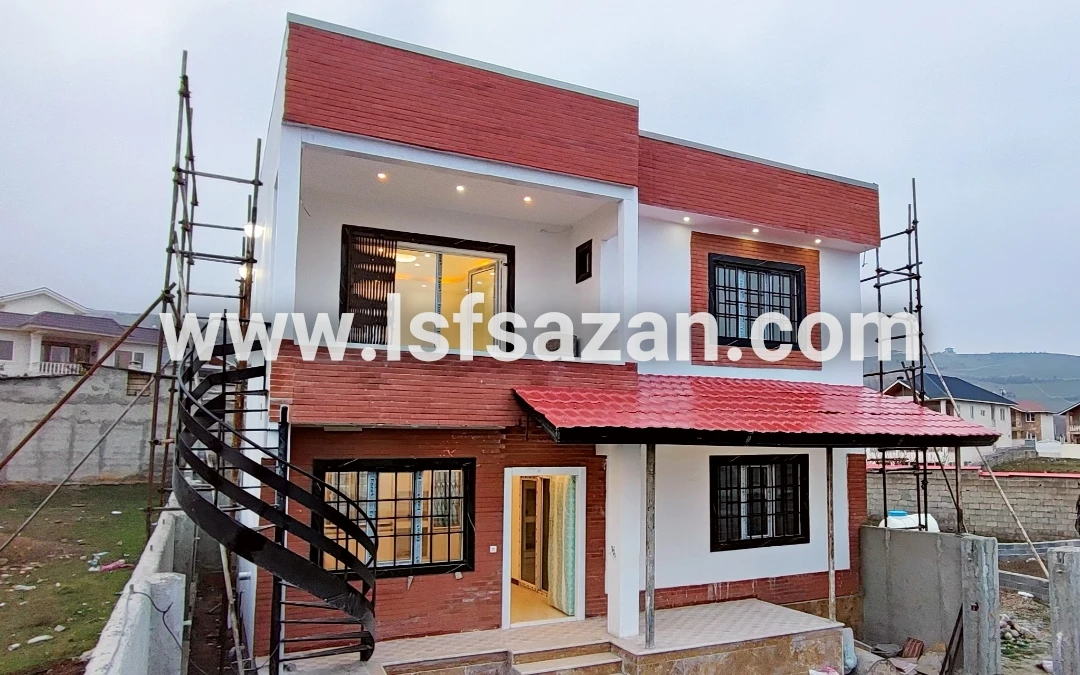 ویلای ال اس اف دو طبقه در کلاردشت