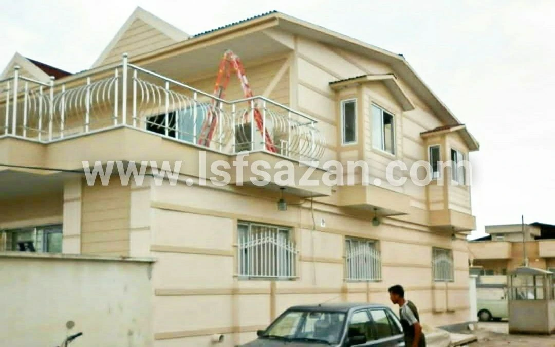 ۱۲۰ متر بازسازی و اضافه بنا با سازه ال اس اف در قزوین