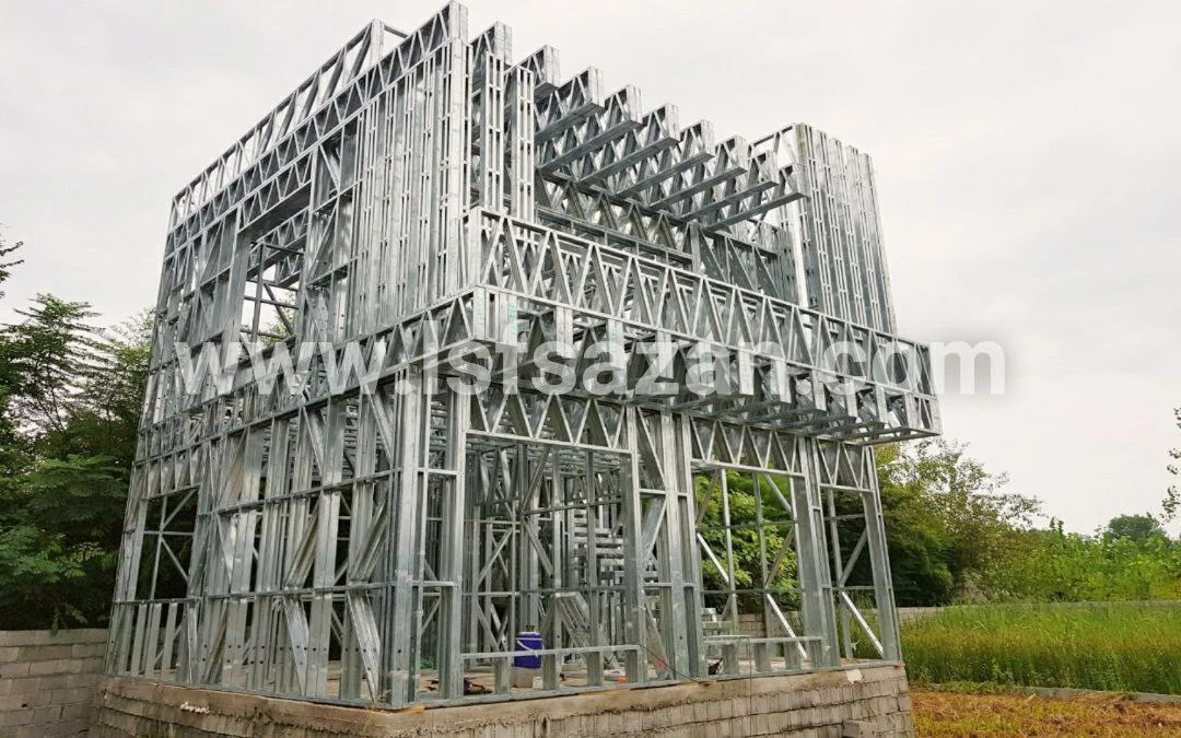 120 متر سازه ال اس اف فلت دوبلکس