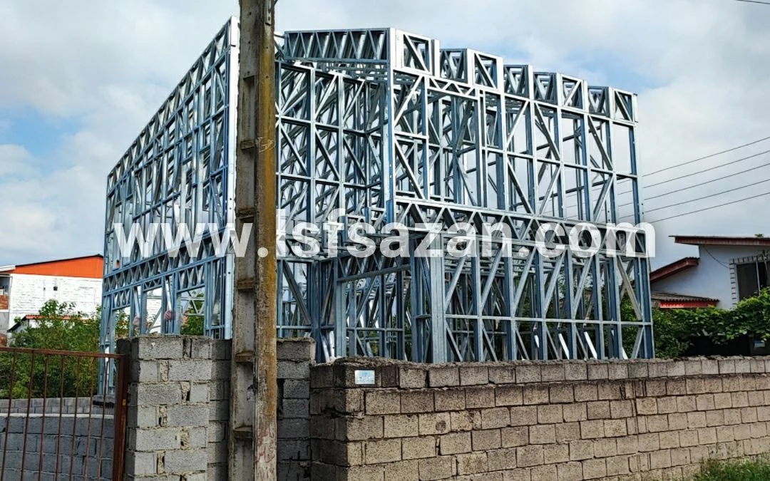 85 متر سازه ال اس اف ارتفاع بلند در نور