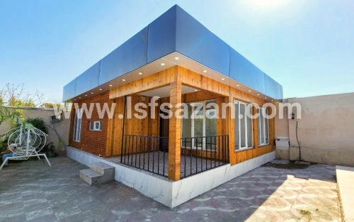 اجرای 75 متر ویلای پیش ساخته ال اس اف در شهریار