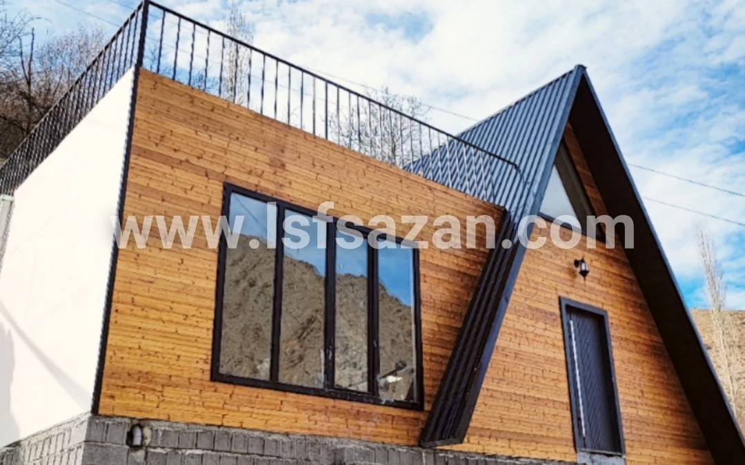 90 متر ویلای ال اس اف دوبلکس در بلده