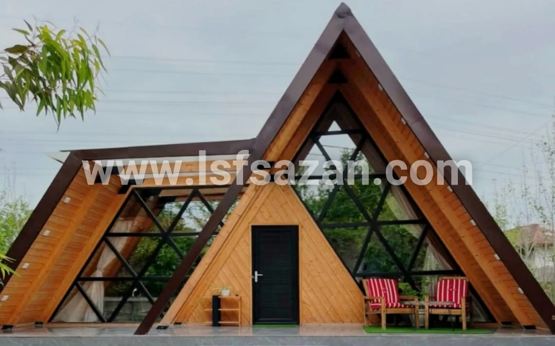 اجرای 65 متر ویلای ال اس اف (lsf) در مازندران