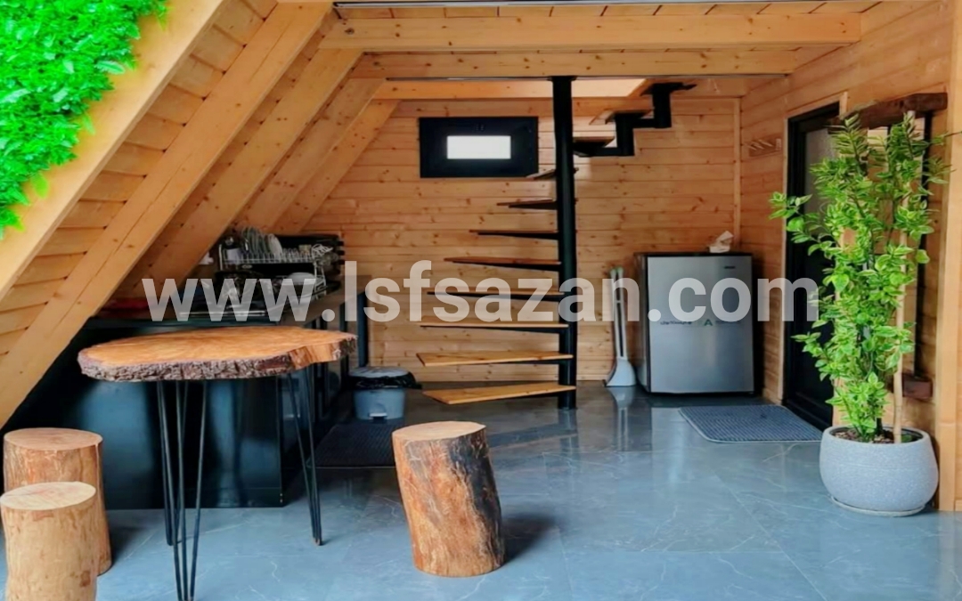 اجرای 65 متر مربع ویلای ال اس اف سوئیسی