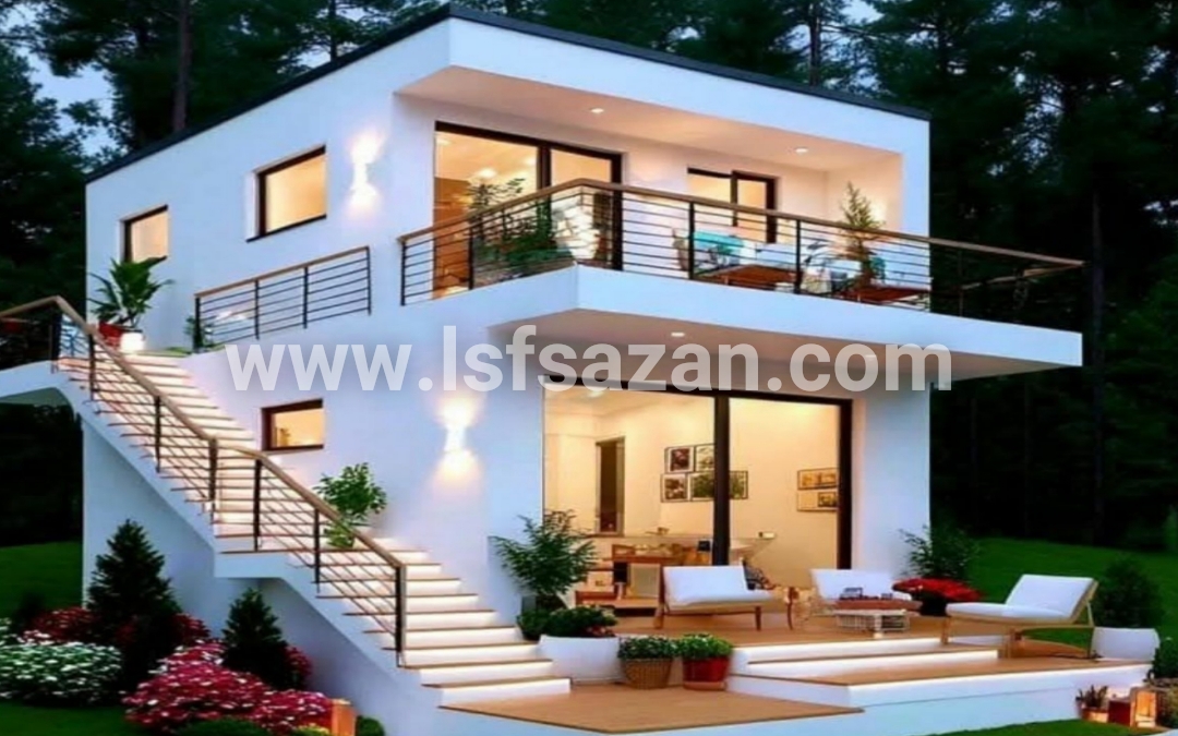 خانه پیش ساخته با طراحی مدرن