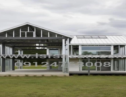 تجربه زندگی لوکس با ویلای پیش ساخته ال اس اف